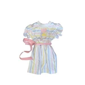 Vintage Healthtex Kitty Cat Girls Dress